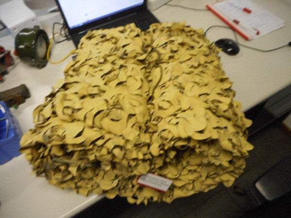 Camouflage net desert pattern, 5.5m x 4m, NOS condition. Camouflage net desert pattern, 5.5m x 4m, NOS condition.