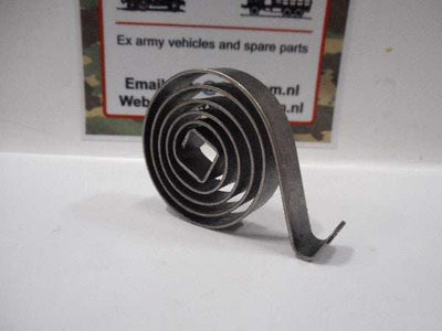 Deurkruk veer spring with NSN 5360-17-001-7716.