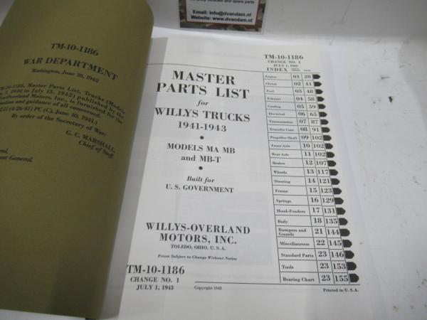 Boek_master_parts_list_Willys_MB Boek_master_parts_list_Willys_MB