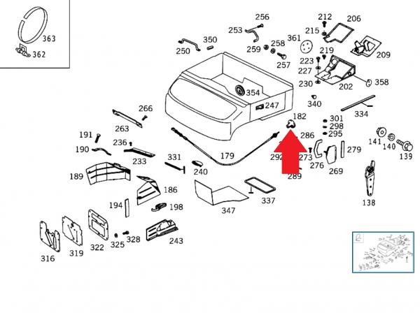 Knop_motorkapkabel Knop_motorkapkabel