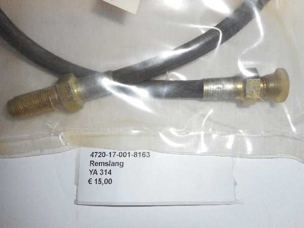 Remslang brake hose with artikelnummer NSN 2530-17-001-8163 in packaging. Remslang brake hose with artikelnummer NSN 2530-17-001-8163 in packaging.