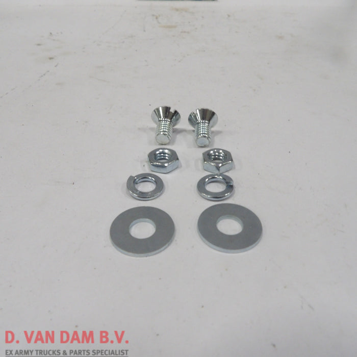 Schroeven set schep beugel