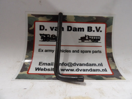 Speciale sleutel met gegroefde kop (voor gebruik op de transmissie)