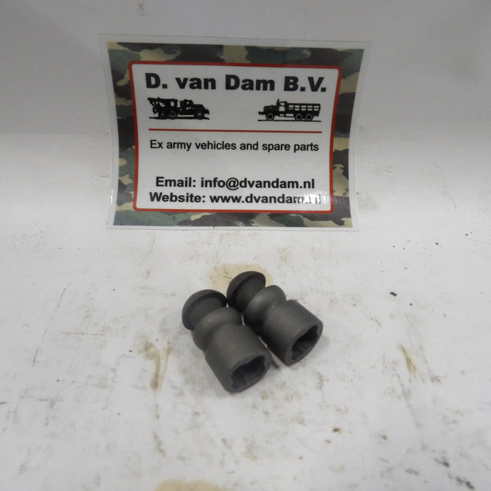 Klinknagel set bumper plaat (boven)