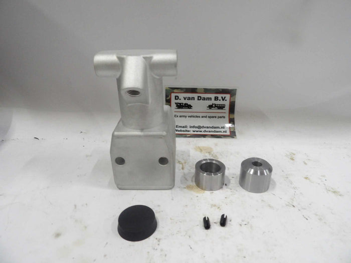 Remcilinder nieuwe productie met dekseltje en lepels geschikt voor vooras en achteras 2530-17-611-5573
