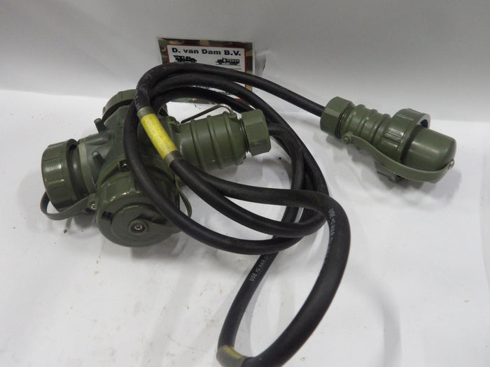 Bals Elektrotechnik 7400 - 3-voudige koppeling - 250 V - Groen IP67 - NOS