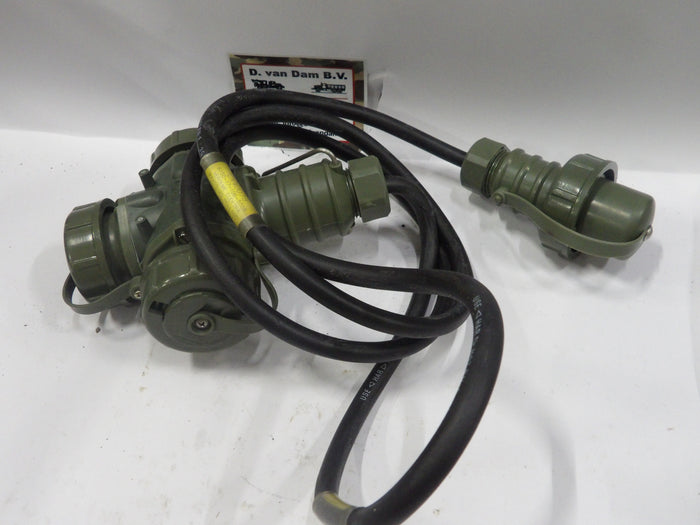 Bals Elektrotechnik 7400 - 3-voudige koppeling - 250 V - Groen IP67 - NOS
