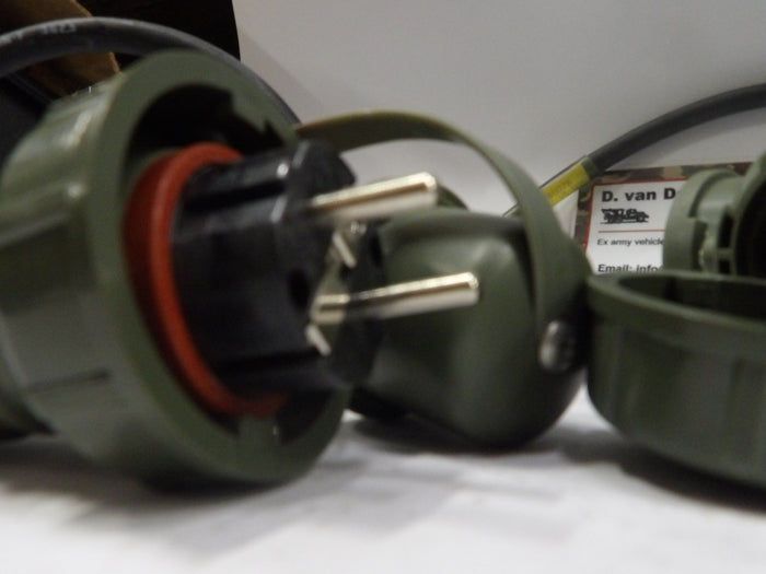 Bals Elektrotechnik 7400 - 3-voudige koppeling - 250 V - Groen IP67 - NOS