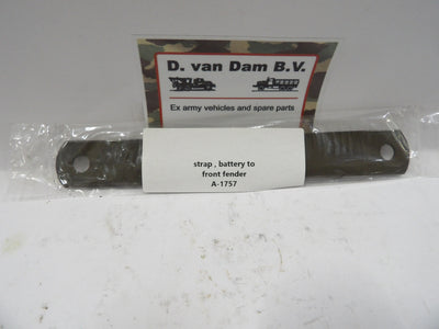 Bevestiging, accu aan voorspatbord