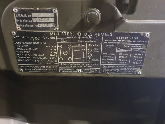 Hotchkiss M201 (24 volt)