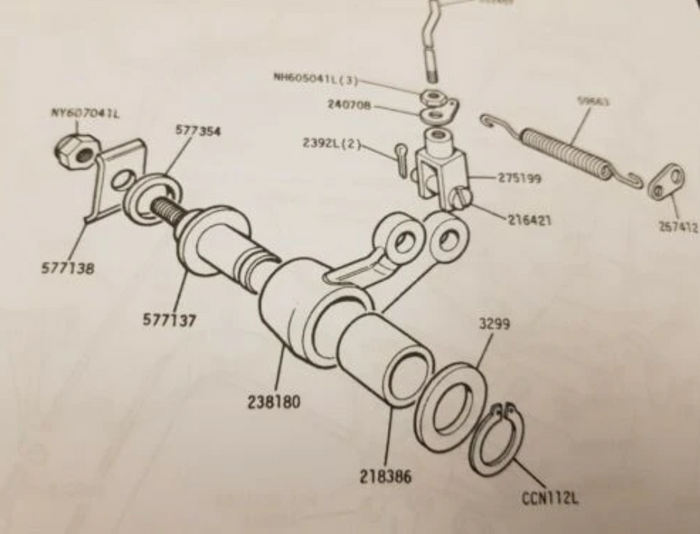 Handrem opsluitring