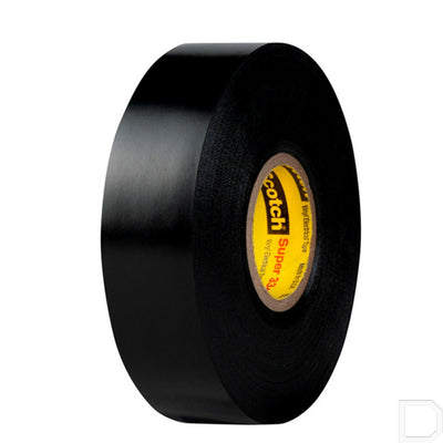Super 33+ electro-isolatieband - 19mm - rol 20m - zwart