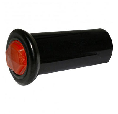 Waarschuwingslamp oranje controle lamp lens