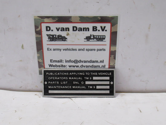 Dataplaat Handboeken