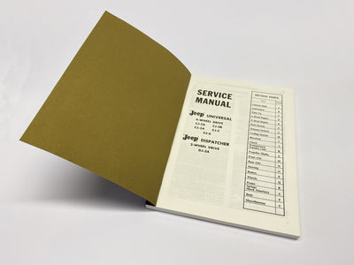 Service Manual Jeep
