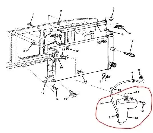 GM expansievat K5/K30 6.2D