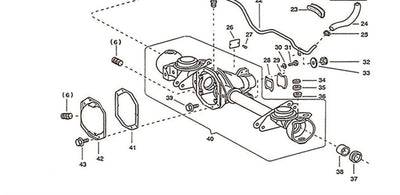 Oliekeerring vooras (vanaf 7023947)