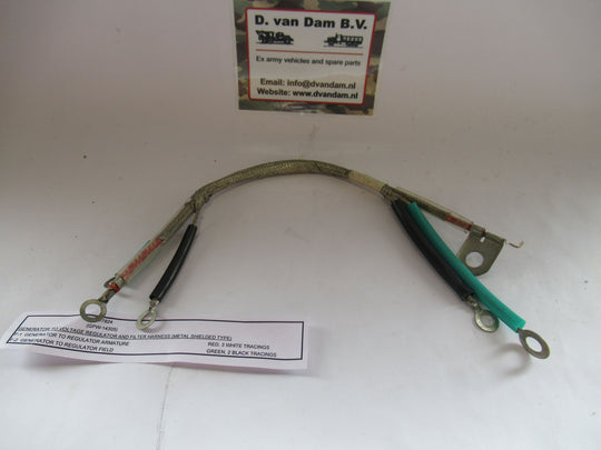 Bedrading Dynamo - spanningsregelaar