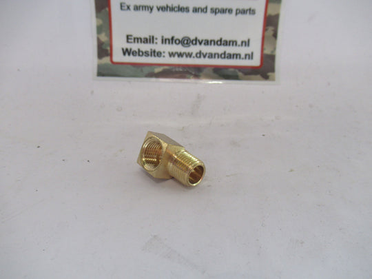 Knie 90 graden brandstof/vacuümpomp