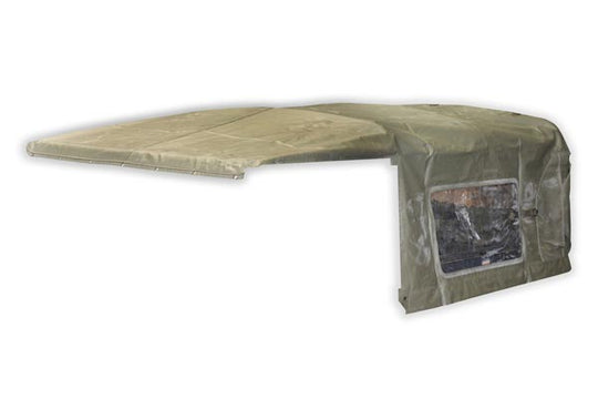 Softtop 109" kunststof met zijruiten