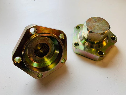 Heavy duty drive flange 