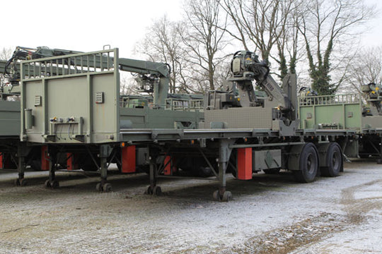 Pacton 2530 DS met kraan HIAB 120