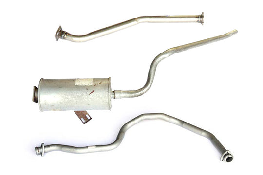 Tussenpijp + uitlaatdemper + voorpijp 109 diesel