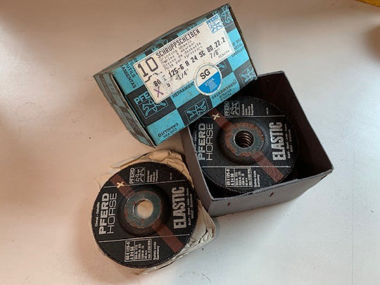 Afbraamschijf 125-6 staal (10 stuks)