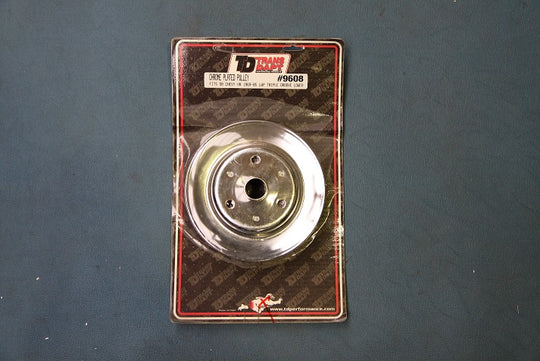 Chrome Krukaspoelie Chevrolet motor 5.7