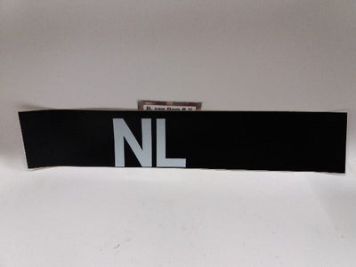 NL voertuig sticker,