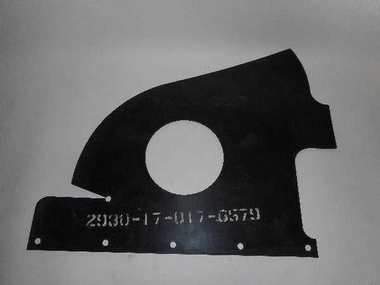 Afschermrubber radiator