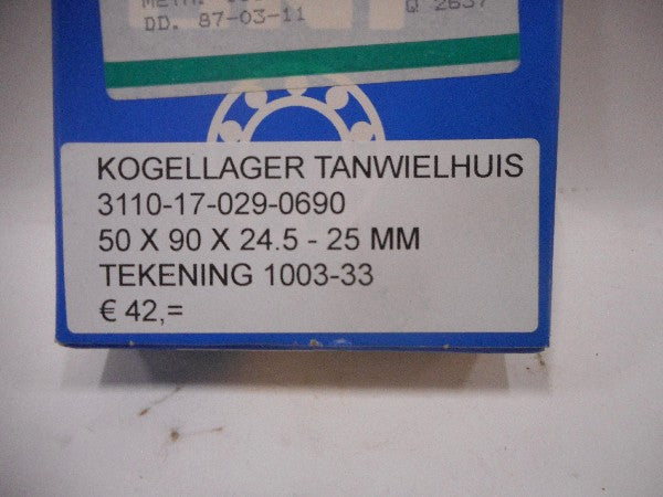 Lager tandwielkast,