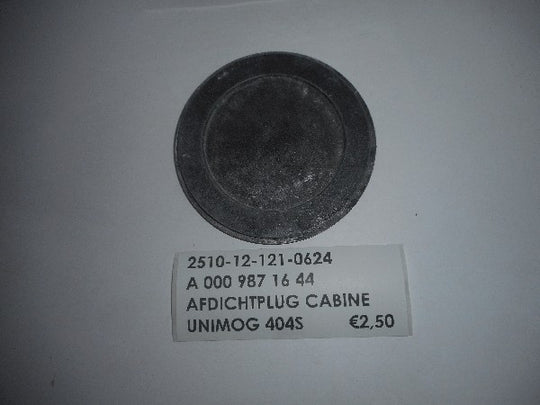 Afdichtplug cabine 80MM