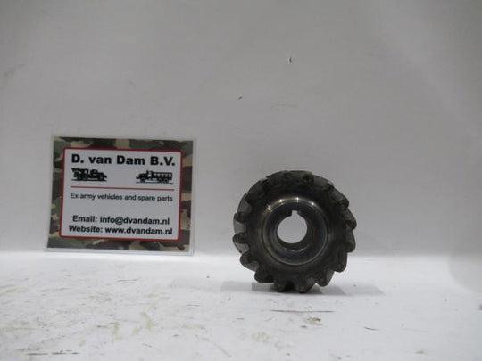 Tandwiel voor krukas bandenpomp linkse vertanding