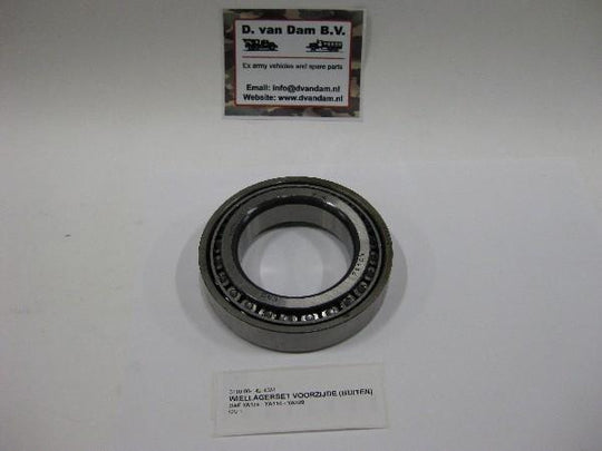 Wiellagerset achteras binnen