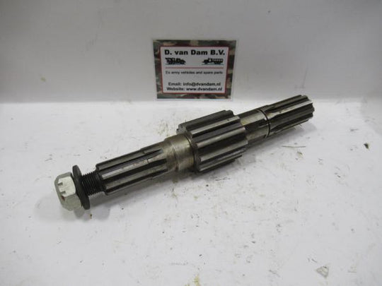 Hoofdas reductiebak met kroonmoer en sluiting