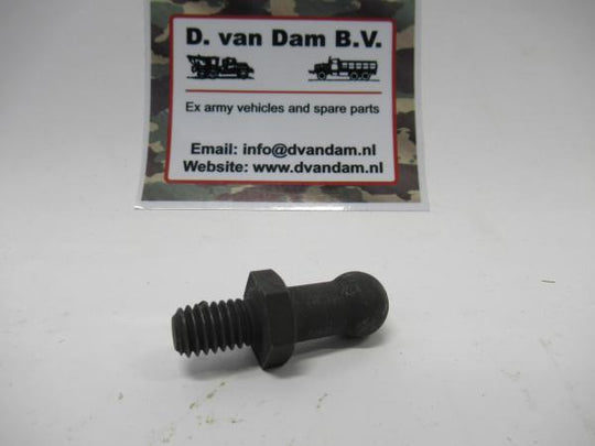 Kogelbout hefboomas koppeling