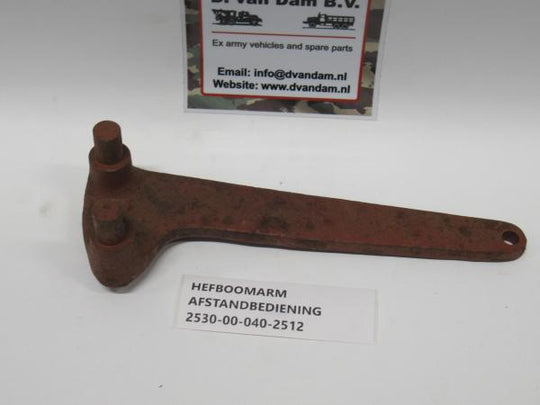 Hefboom afstandsbediening handrem