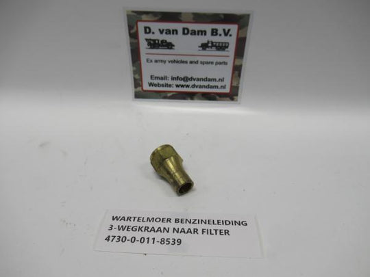 Wartelmoer benzineleiding 3-wegkraan naar filter