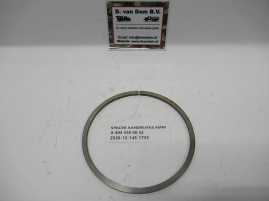 Spacer aandrijfas 4MM