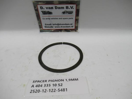 Spacer pignon 1,9MM