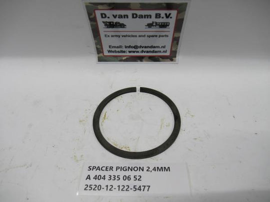 Spacer pignon 2,4MM