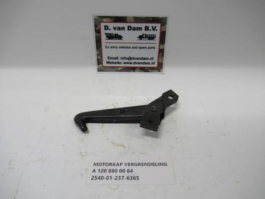 Motorkap vergrendeling