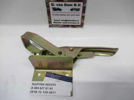 Laadbak sluiting rechts