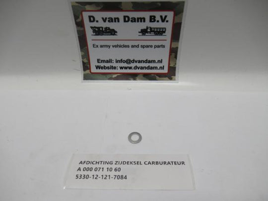 Afdichtring zijdeksel carburateur