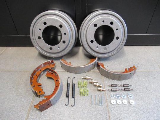 Remtrommel as-set voor + achter-as