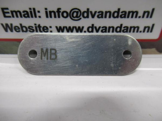 Dataplaat frame serie nummer (vroeg)