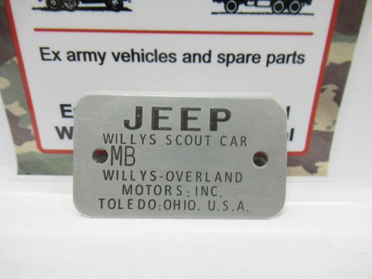 Dataplaat frame serie nummer (laat)