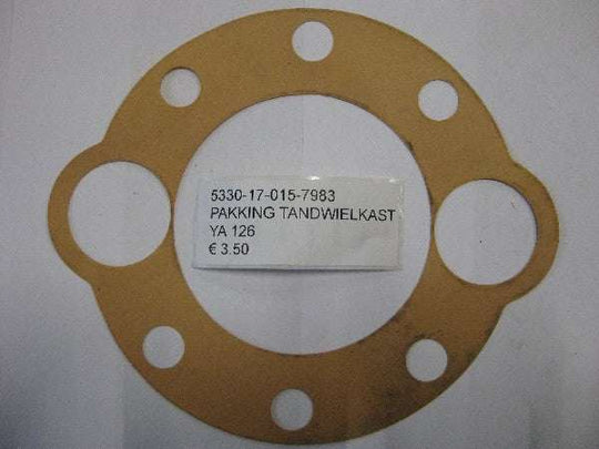 Pakking tandwielkast/fuseedrager