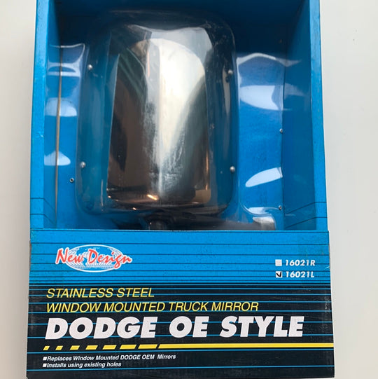 Spiegel RVS Dodge